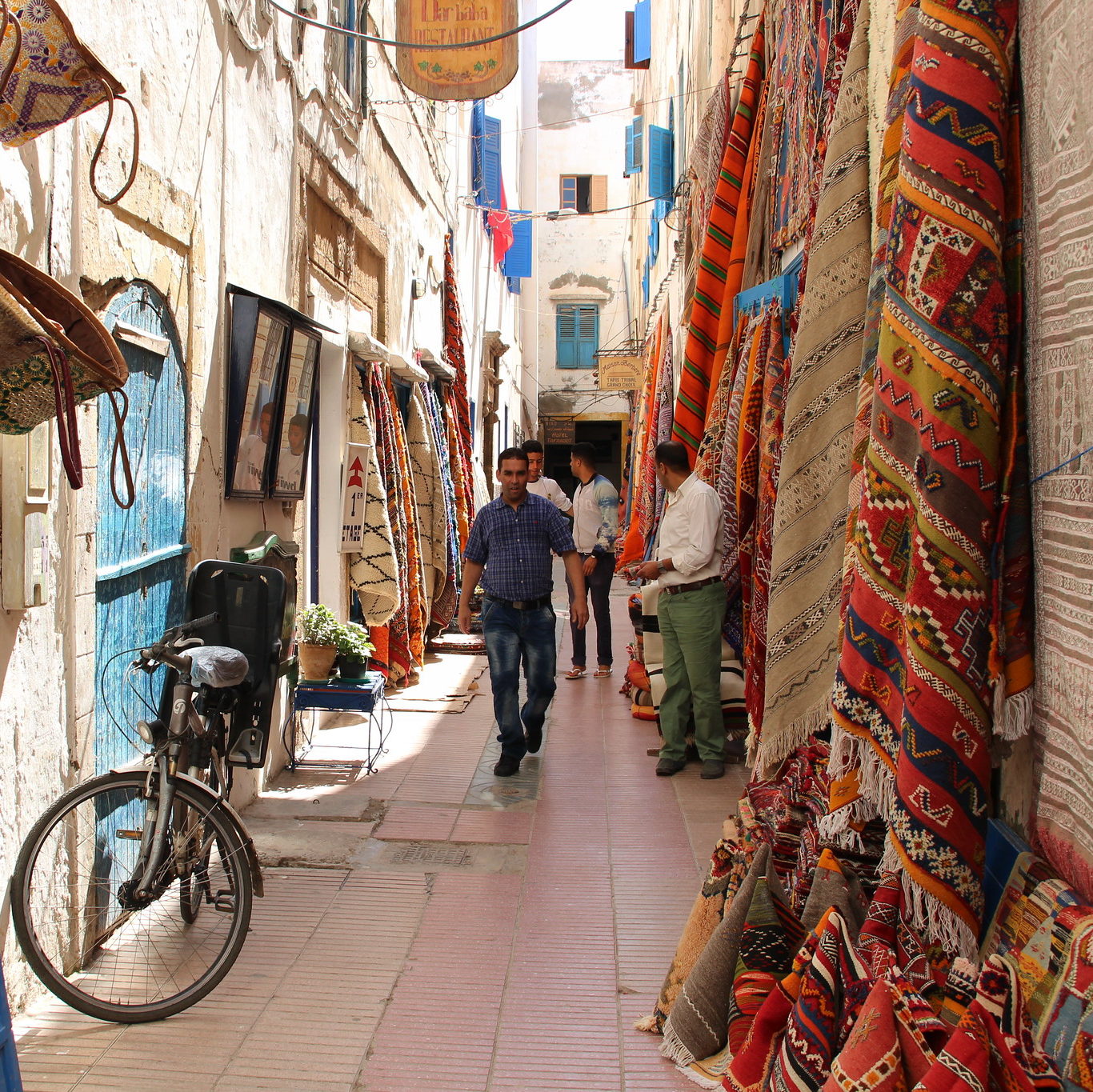Inside the medina of Essaouira