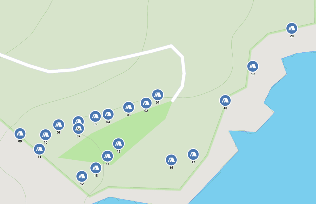 Kipahulu Campground Map