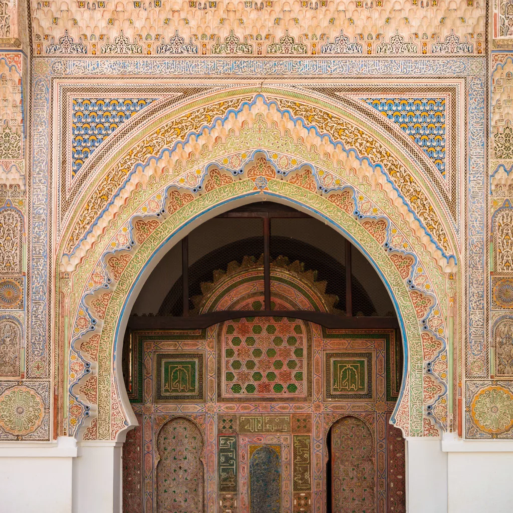 A doorway in Fez, Morocco