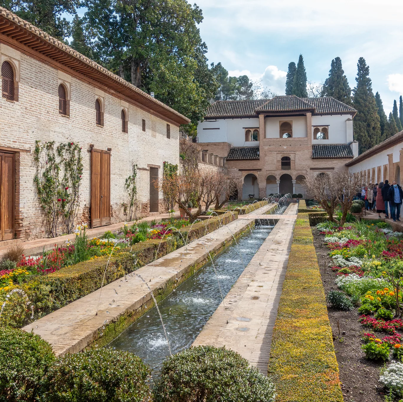 Visiting The Alhambra In Granada Spain
