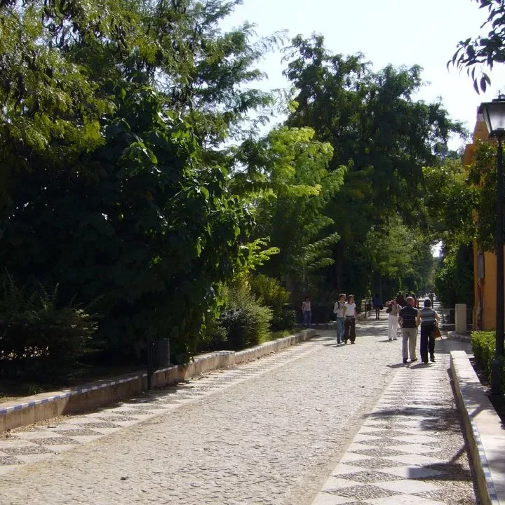 Walking path in Murillo Gardens 3 Days in Seville Itinerary