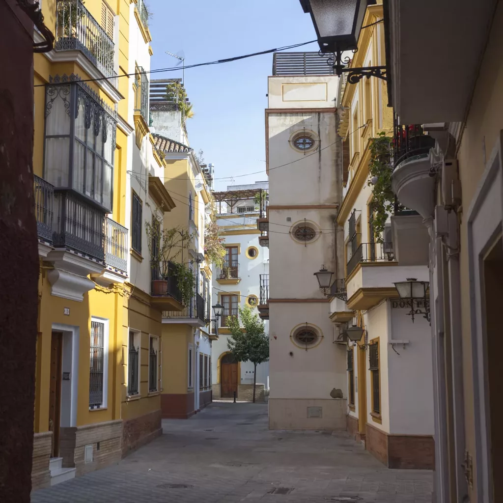 Barrio Santa Cruz, the jewish quarter of seville