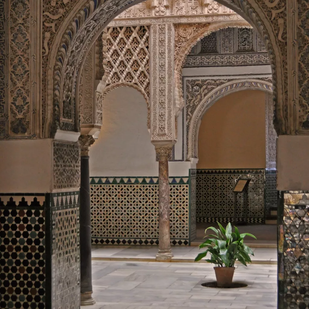 Inside the Real Alcázar of Seville