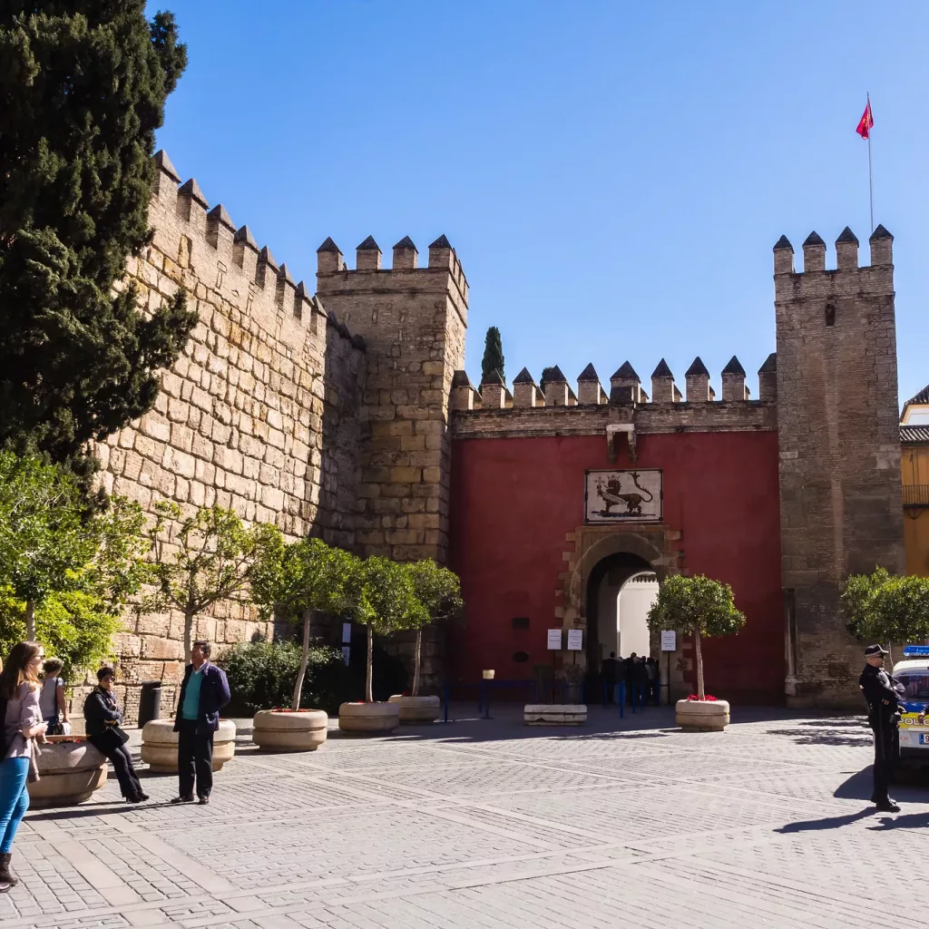 Puerta del León in the Alcazar