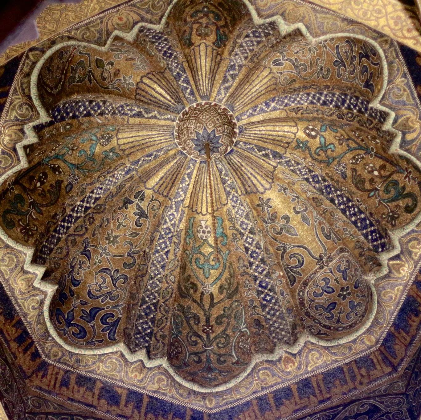Dome above the mihrab
