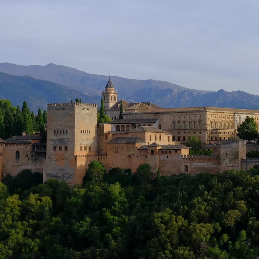 alhambra viewed from albaicin
